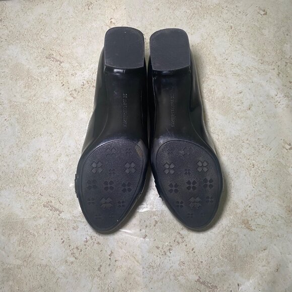 Naturalizer Womens Black Patent Leather Pumps Comfort Career Office Wear - Picture 7 of 8